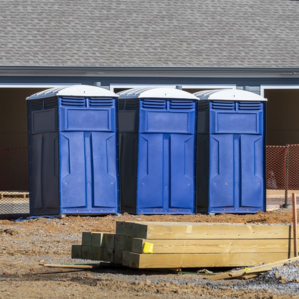 what is the cost difference between standard and deluxe porta potty rentals in Mulberry IN